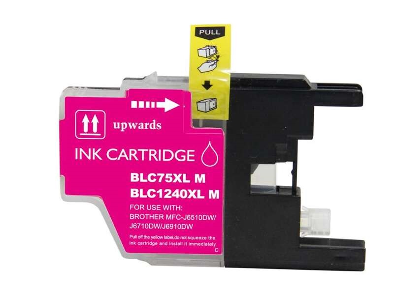 Cartucho Brother LC1240XL Magenta Compatible