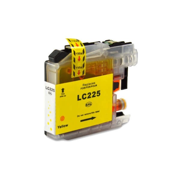 Cartucho Brother LC225XL Amarillo Compatible