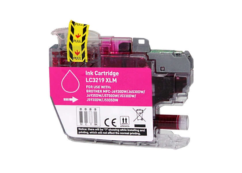 Cartucho Brother LC3219XL Magenta Compatible